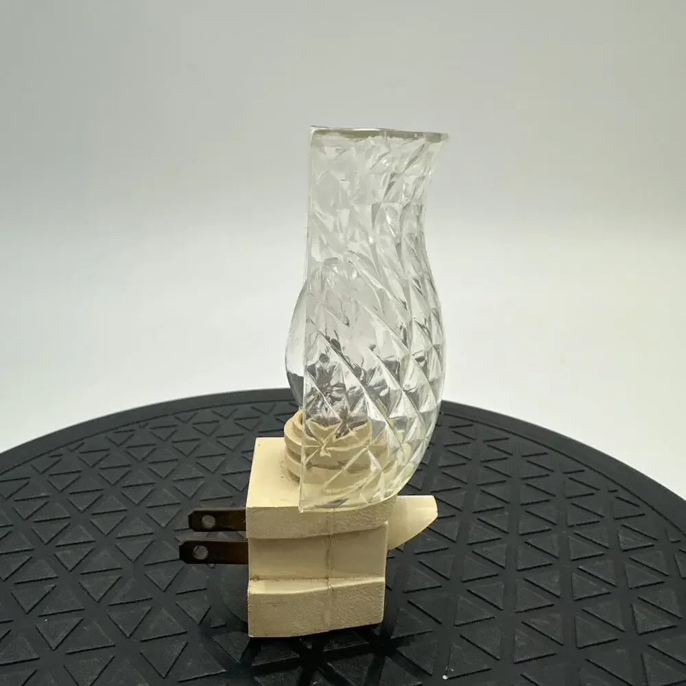 Vintage Cut Crystal Plastic Night Light
